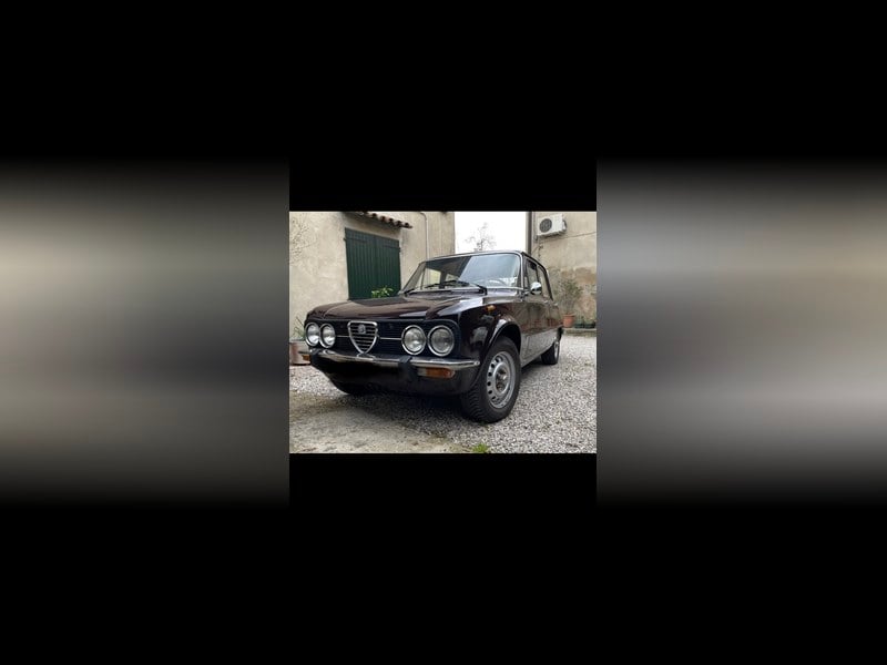 1977 Alfa Romeo Giulia Type 105