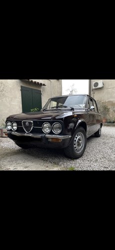 1977 Alfa Romeo Giulia Type 105