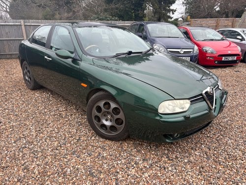 2002 Alfa Romeo 156 V6 24V Lusso 1 owner from new