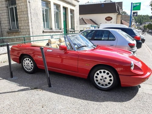 1991 Alfa Romeo Spider Quadrifoglio Verde Te koop