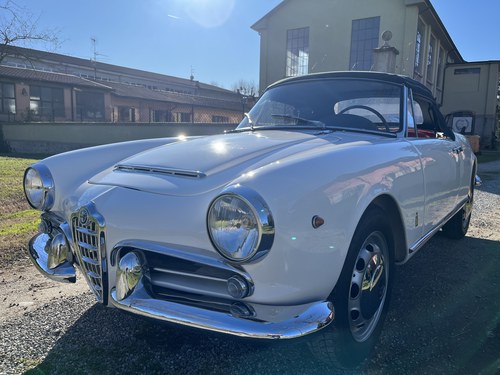 1964 Alfa Romeo Giulia Spider SOLD