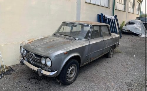 1969 Alfa Romeo GIULIA SUPER BISCIONE 1.6 DA RESTAURO