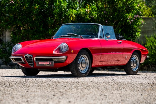 1965 1969 Alfa Romeo Spider (Duetto) Series 1 Osso di Seppia SOLD