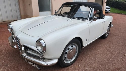 1961 Alfa Romeo Giulietta Spider Type 750/101 Te koop