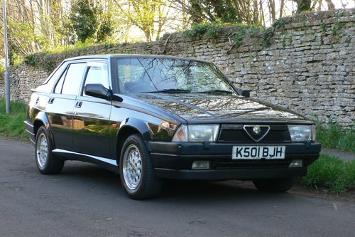1992 Alfa Romeo 75 TS 2.0 LE For Sale by Auction