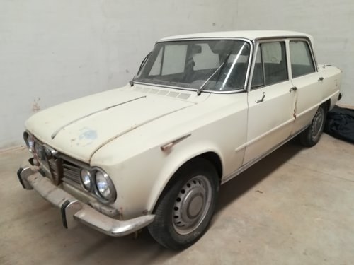 1966 Giulia Super Bollino D'ORO for total restoration In vendita