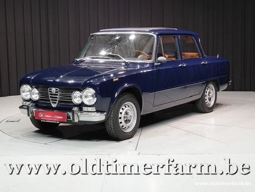 1974 Alfa Romeo Giulia 1300/1600 Super Découvrable '74 For Sale