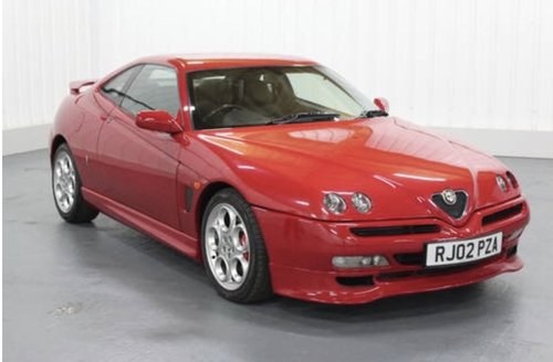 2002 Alfa Romeo GTV Cup no. 39 of 155 RHD cars In vendita