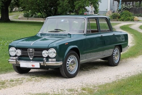 1967 Alfa Romeo Giulia Super 1,6 Bollino d´oro  In vendita