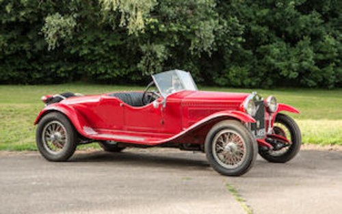 1929 ALFA ROMEO 6C 1500 SPORT TOURER For Sale by Auction