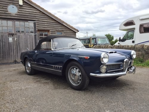 1961 Alfa Romeo 2000 Touring Spider (Sledmore Cars For Sale