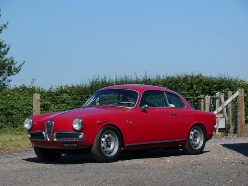 1959 Alfa Romeo Giulietta Sprint Corsa In vendita
