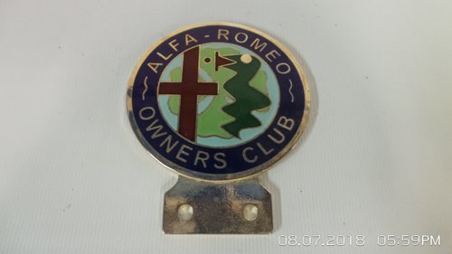 2002 club badge For Sale