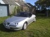 2003 Alfa Spider twin spark lusso. Price reduced For Sale