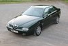 1999 ALFA ROMEO 166 3.0LTR V6 SUPER,FSH.6 speed manual. SOLD