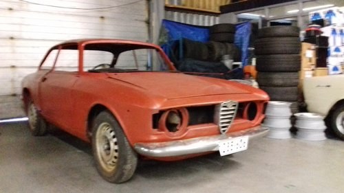 1967 Alfa Romeo Giulia Sprint 1300 Nice Projekt SOLD