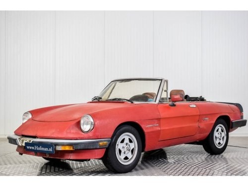 1987 Alfa Romeo Spider Veloce 2.0 Injection For Sale