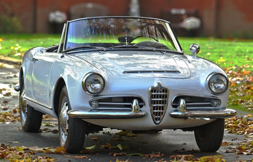 1966 Alfa Romeo Giulia Spider Convertible SOLD