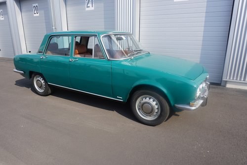 1968 Alfa Romeo 1750 Berlina, first series with standing pedals For Sale