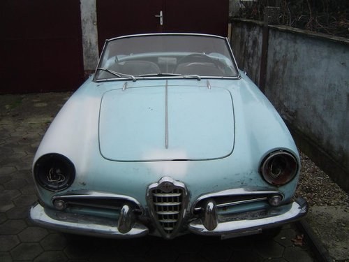 1960 Alfa Romeo Spider Veloce For Sale