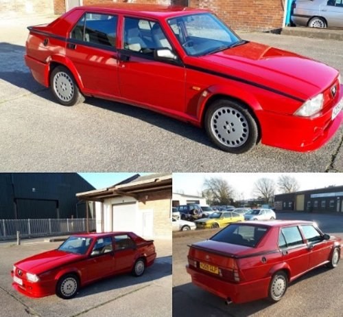 1991 Alfa Romeo 75 3.0 V6 Cloverleaf In vendita