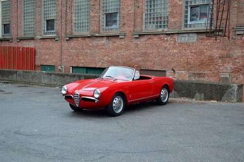 1959 Alfa Romeo Giulietta Spider VENDUTO