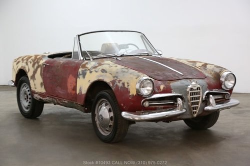 1963 Alfa Romeo Giulietta Spider For Sale