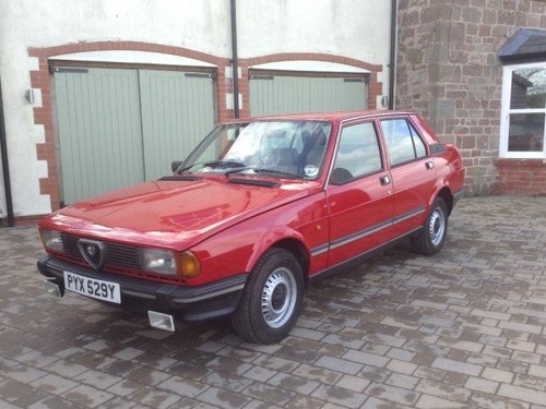 1983 Alfa Romeo Giulietta For Sale by Auction