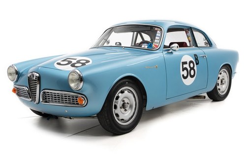 1958 Alfa Romeo Giulietta Sprint  = Race + Rally  $95k For Sale