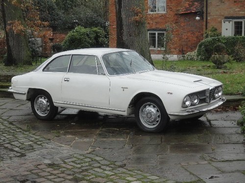 1964 Alfa Romeo 2600 Sprint for restoration SOLD