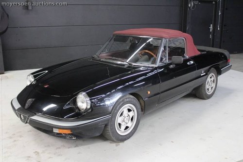 1986 ALFA ROMEO Spider 2000  For Sale by Auction
