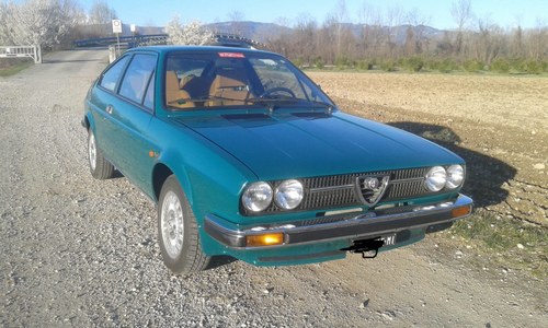 1978 One of a kind Alfasud Sprint 1351 Verde Pino color For Sale