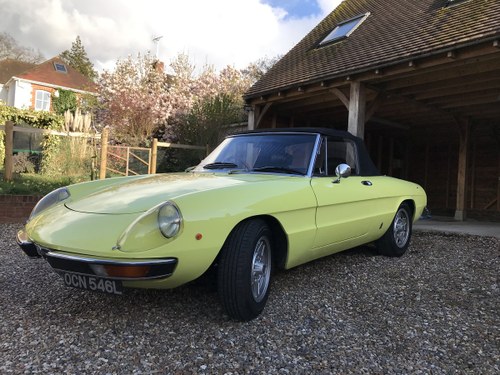 1972 Immaculate Alfa Romeo Spider 2000 Series 2 For Sale