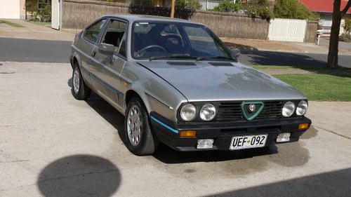 1986 Alfa Sprint QV For Sale