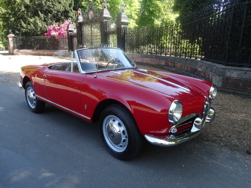 1961 Alfa Romeo Giulietta Spider
