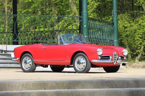 1962 Alfa Romeo Giulia Spider 1600 For Sale by Auction