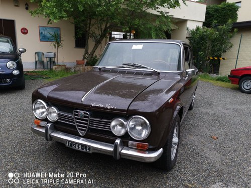 1967 rare and good giulia 1600  In vendita