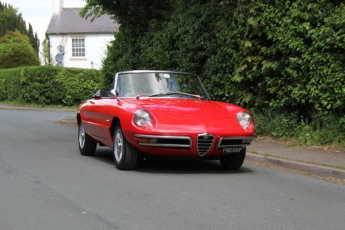 1967 Alfa Romeo Spider 1600 Duetto - Pristine Condition VERKAUFT