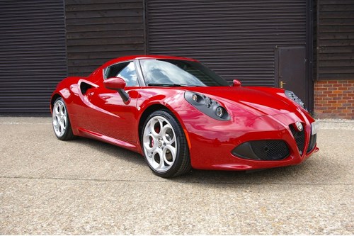 2014 Alfa Romeo 4C 1.8 TBI TCT Coupe (2,145 miles) VERKAUFT