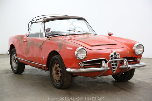 1964 Alfa Romeo Giulia Spider 1600 In vendita