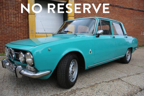 1969 Alfa Romeo Berlina 1750 - 62,000 Miles - On The Market  For Sale by Auction