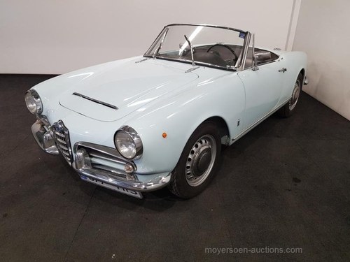 Alfa Romeo Guilietta Spider 1964 For Sale by Auction