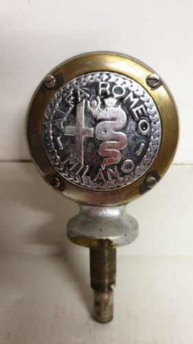 1930s/1940s Alfa Romeo mascot termometer For Sale