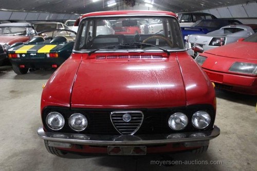 1974 ALFA ROMEO Gulia Nuova Super 1300 Lusso  For Sale by Auction