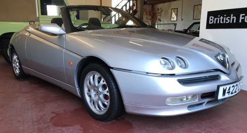 2000 Immaculate Alfa Spider T-Spark VERKAUFT