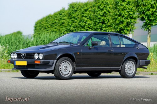 1982 Excellent Alfa Romeo GTV-6 LHD For Sale