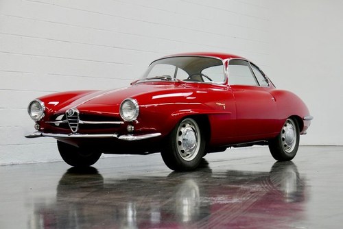 1961 Alfa Romeo Giulietta Sprint Speciale = Clean Red Driver $159 For Sale