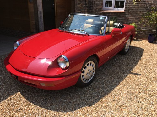 1991 Alfa Romeo Spider Series 4, LHD For Sale