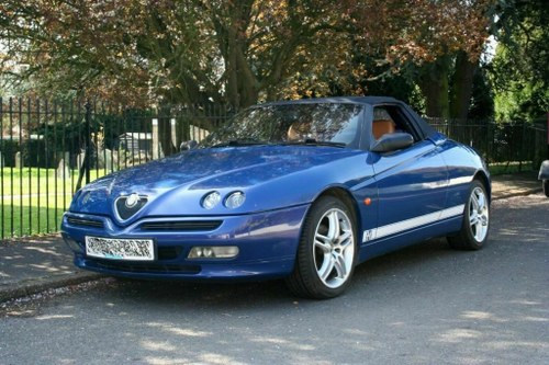 1999 Alfa Romeo 916 GTV Spider Lusso Full MOT rare blue In vendita