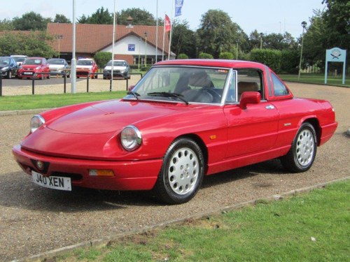 1992 Alfa Romeo 2.0 Spider Series 4 LHD at ACA 24th August  For Sale